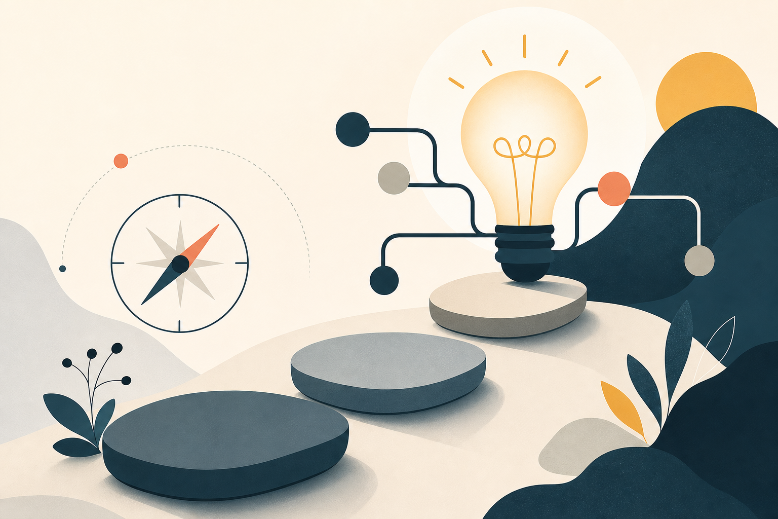 Illustration einer Idee