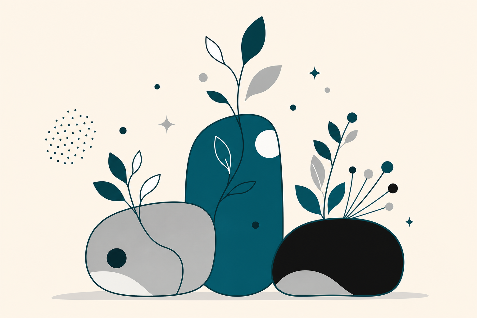 Illustration von Wachstum